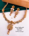 20 BH Designer Brass High Gold Plated Hasadi Set Wholesalers In Delhi
